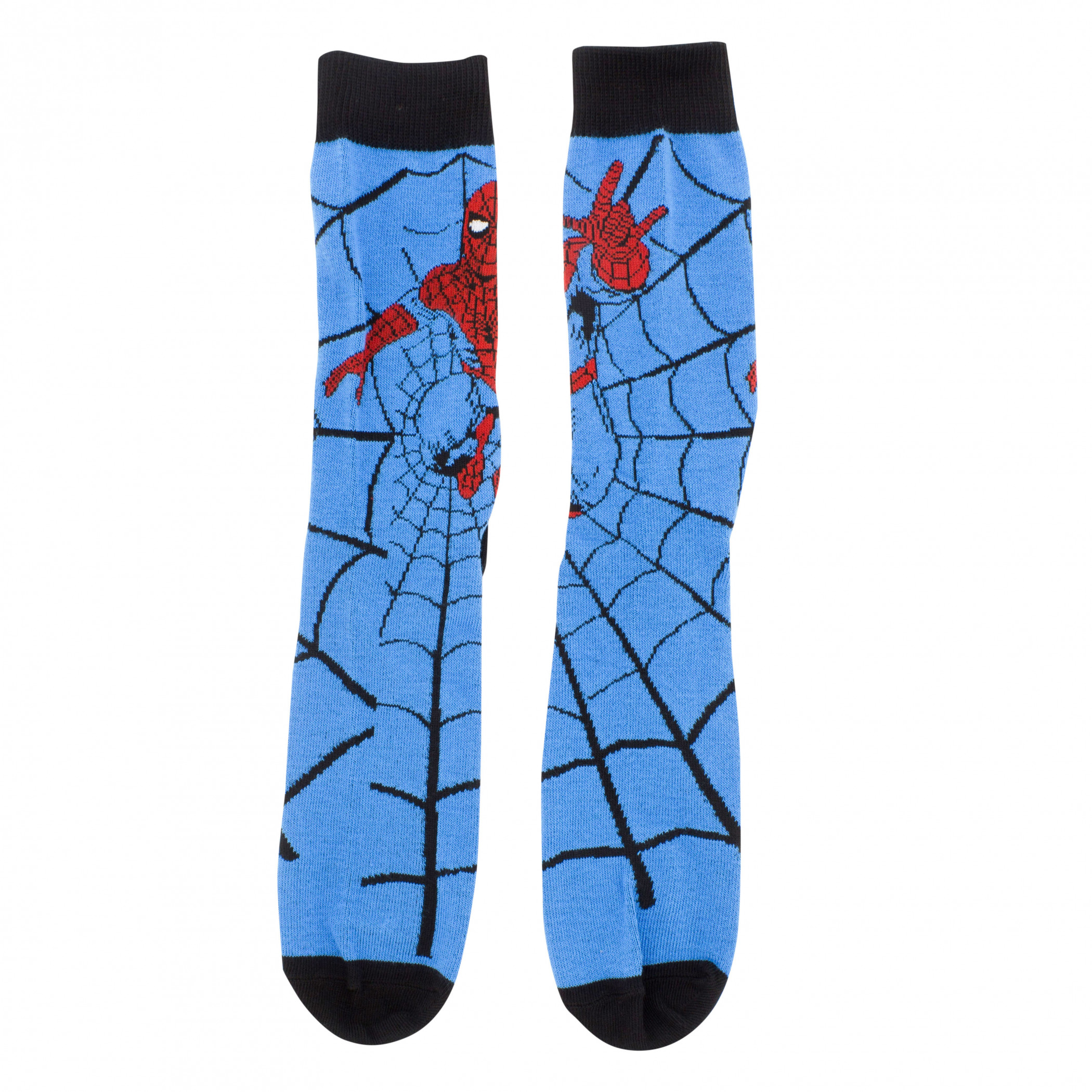 Marvel Avengers Comic Art Men's 6-Pair Pack of Crew Socks